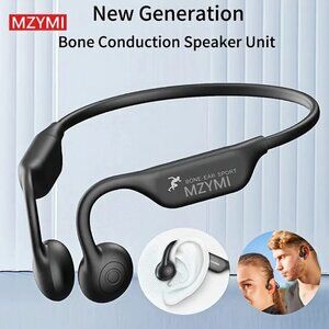 Wireless Bone Conduction Headphones, 8H Battery, Lightweight, Sound Isolation